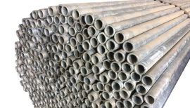 Welded tubes galvanized